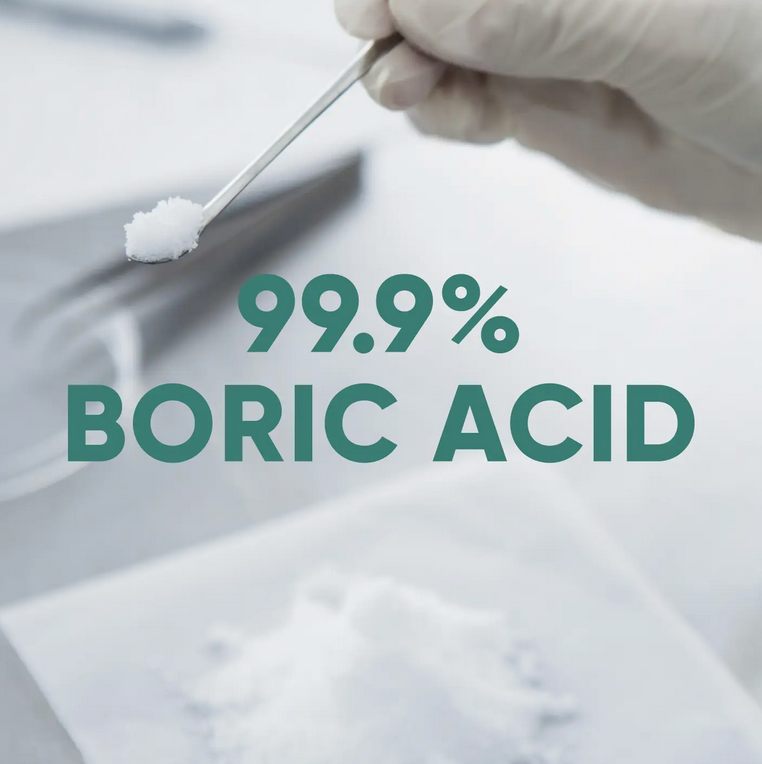 Boric Acid - 99.9% Pure Fine Powder | Multi-Purpose Cleaning