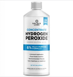 Hydrogen Peroxide 6% - Household, Food Grade, Everyday Use