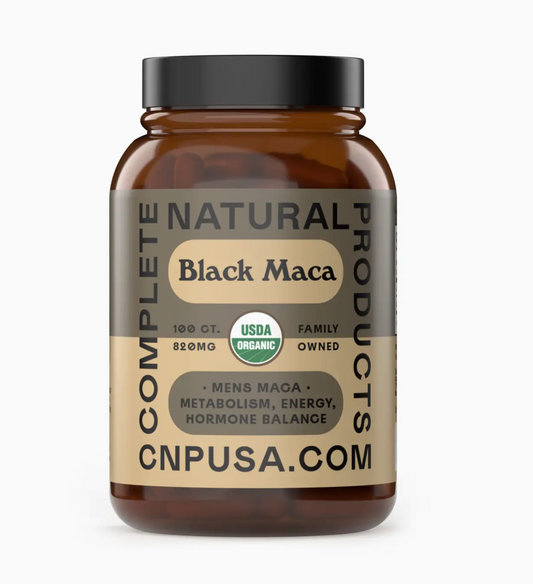 Organic Black Maca Root Capsules