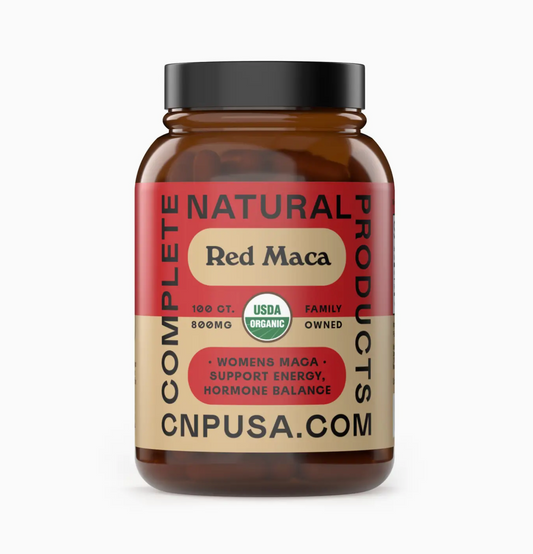 Organic Red Maca Root Capsules