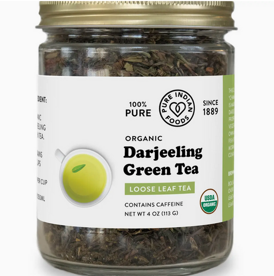 Darjeeling Green Tea, Certified Organic - 4 oz