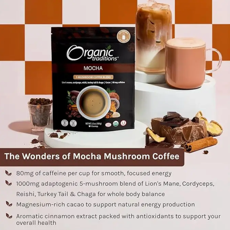 Mocha - Instant Mushroom Coffee
