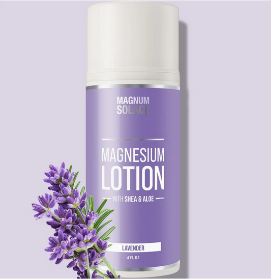 Magnesium Lotion - Lavender, Aloe, Shea and Coconut Oil