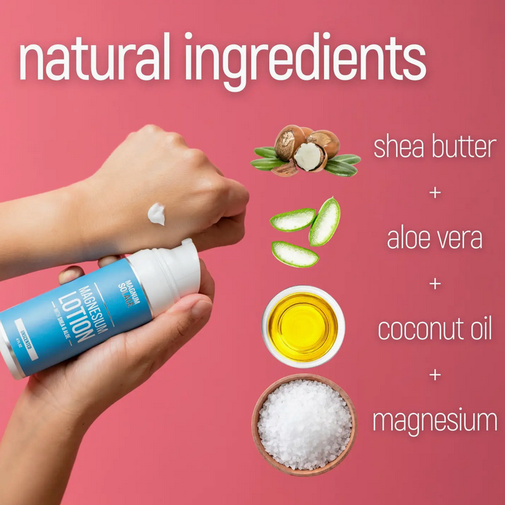 Magnesium Lotion - Lavender, Aloe, Shea and Coconut Oil