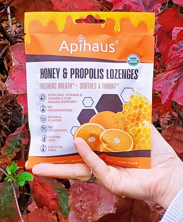 Honey and Propolis Lozenges Orange Flavor