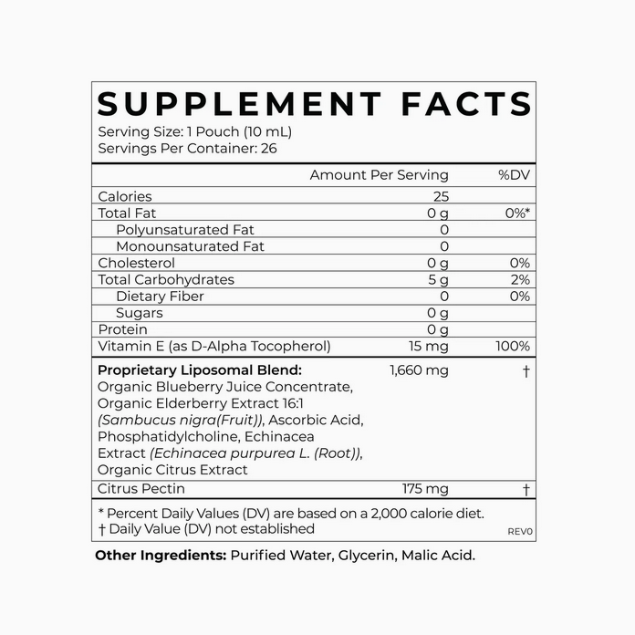 Liposomal Elderberry