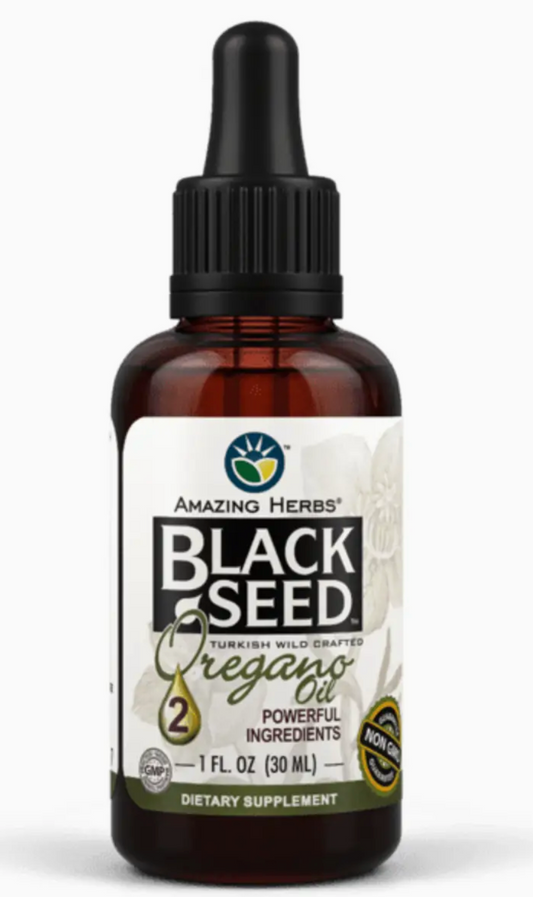 Black Seed with Oregano Oil 1oz
