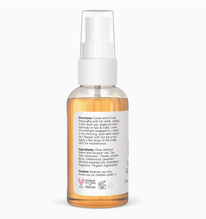 Lice, Natural Lice Remover and Repellent Oil