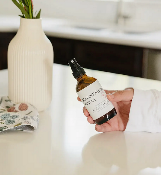 Magnesium Spray, 4oz, Glass Jar