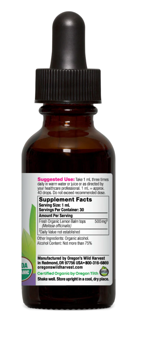 Lemon Balm Extract - Calm