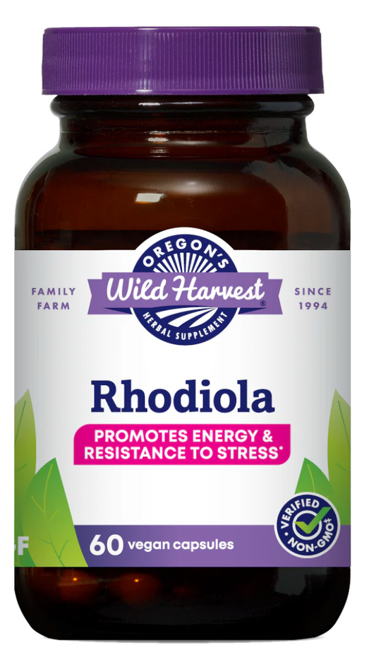 Rhodiola Capsules - Adaptogen/Resistance