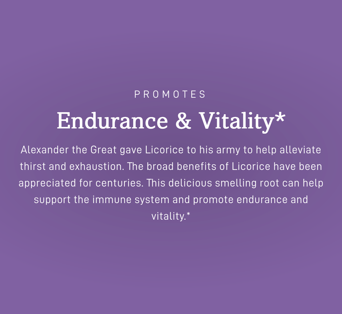 Licorice, Organic Extract - Endurance & Vitality