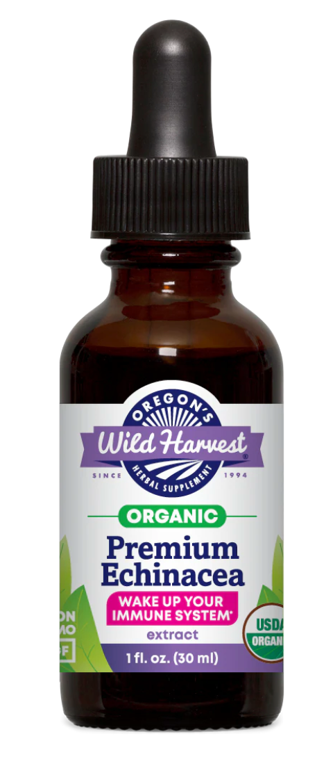 Premium Echinacea, Organic Extract Wake up Your Immune System