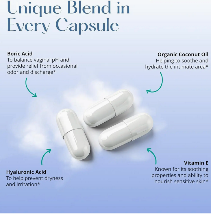 Rescue- Vaginal Boric Acid Suppositories