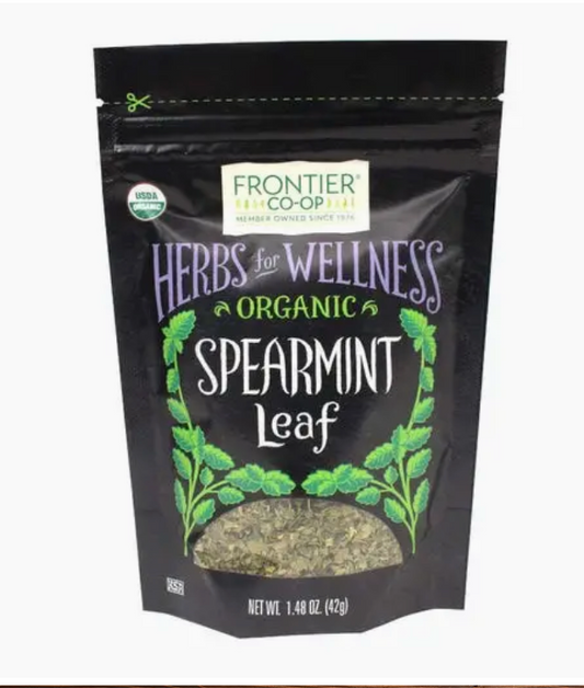 Frontier Co-op Spearmint Leaf, Certified Organic