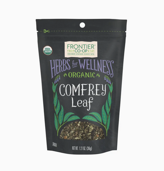 Herbs For Wellness Comfrey Leaf, Organic, Kosher, 1.27 oz