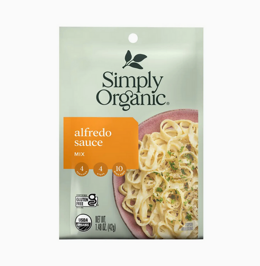 Alfredo Sauce Mix, Certified Organic, Vegetarian, 1.48 oz