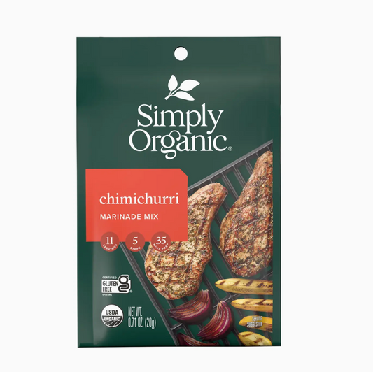 Chimicurri Marinade Mix, Certified Organic, Vegan, 0.71 oz