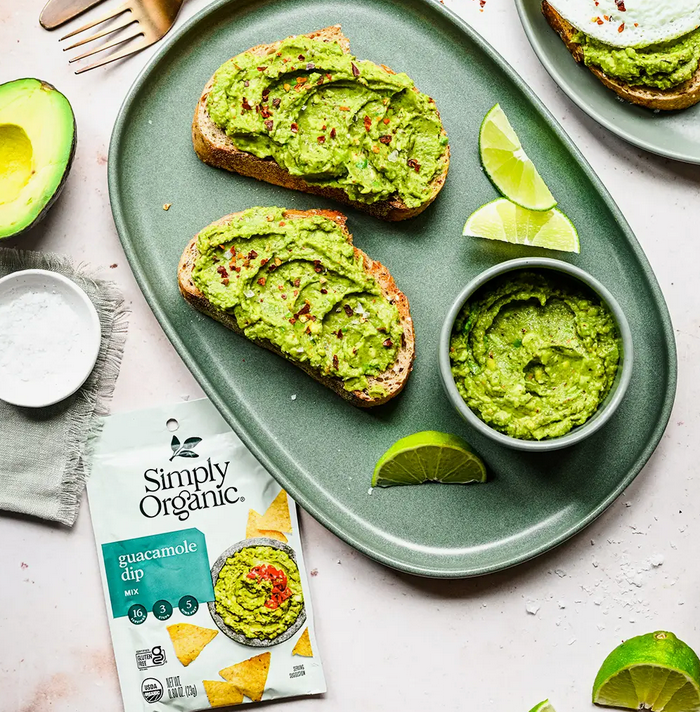 Guacamole Dip Mix, Certified Organic, Vegetarian, 0.8 oz