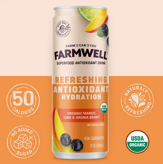 Organic Mango, Lime & Aronia Berry