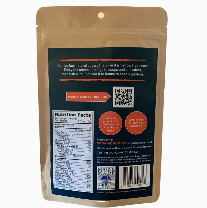 Organic Whole Leaf Wakame