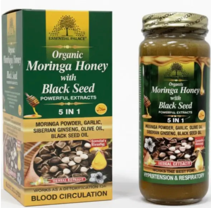 Moringa Honey with Black Seed