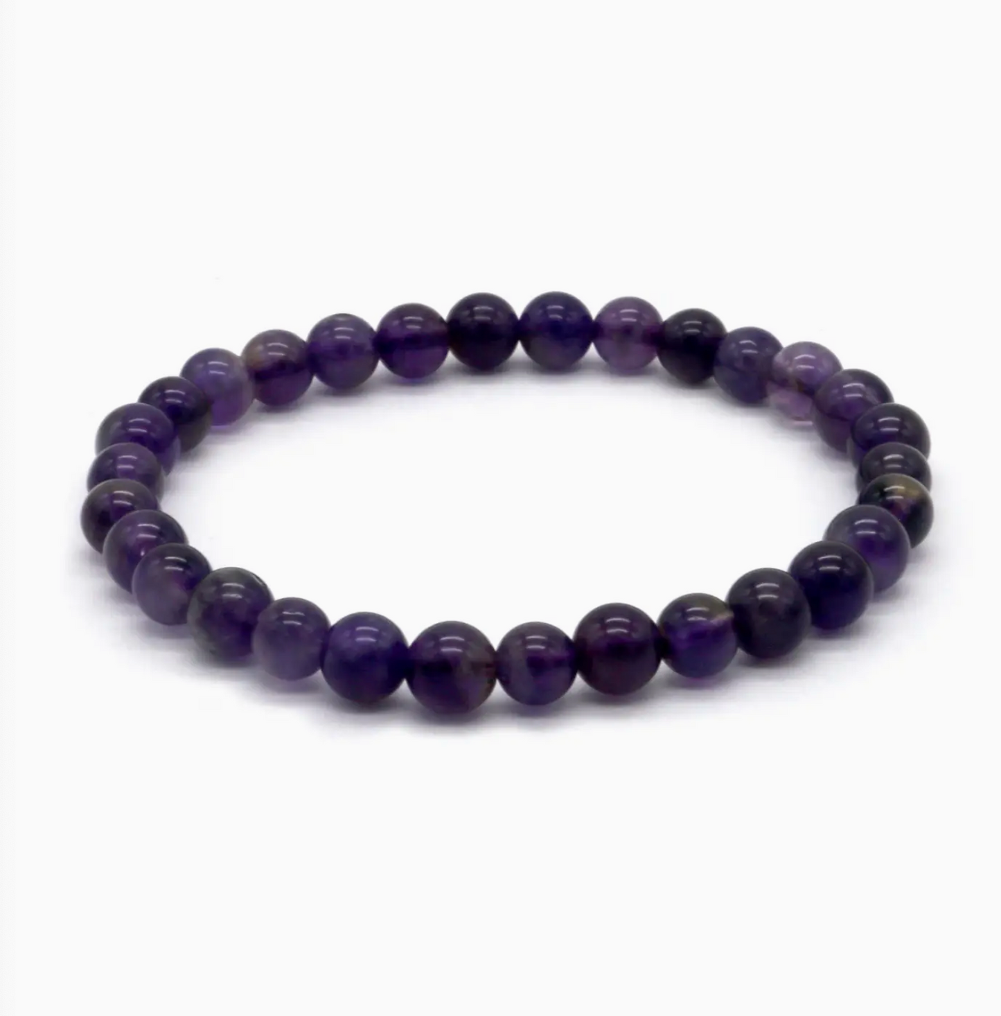 Amethyst Bracelet (6mm)