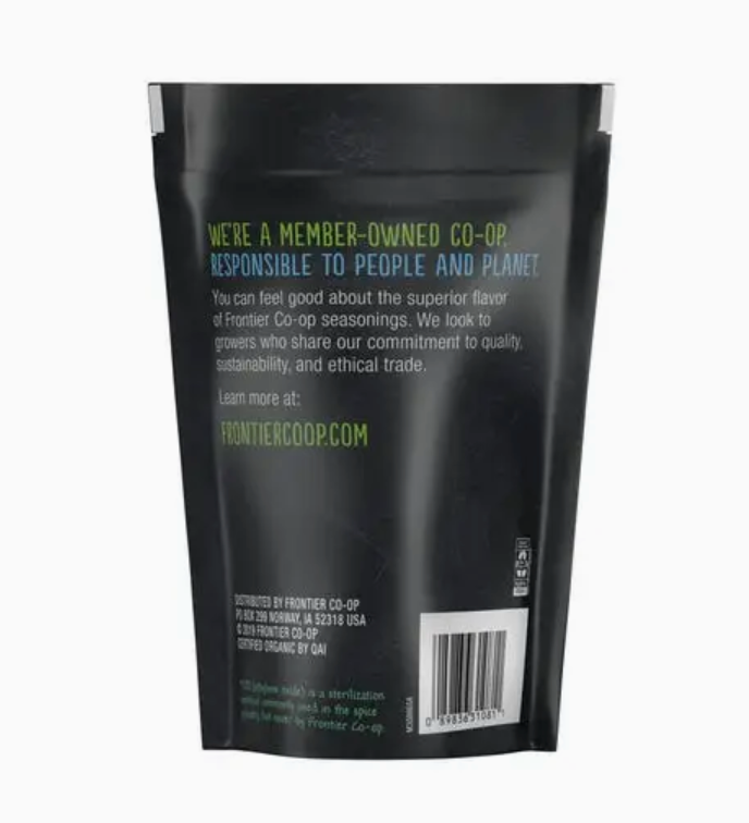 Frontier Co-op Cayenne, Certified Organic