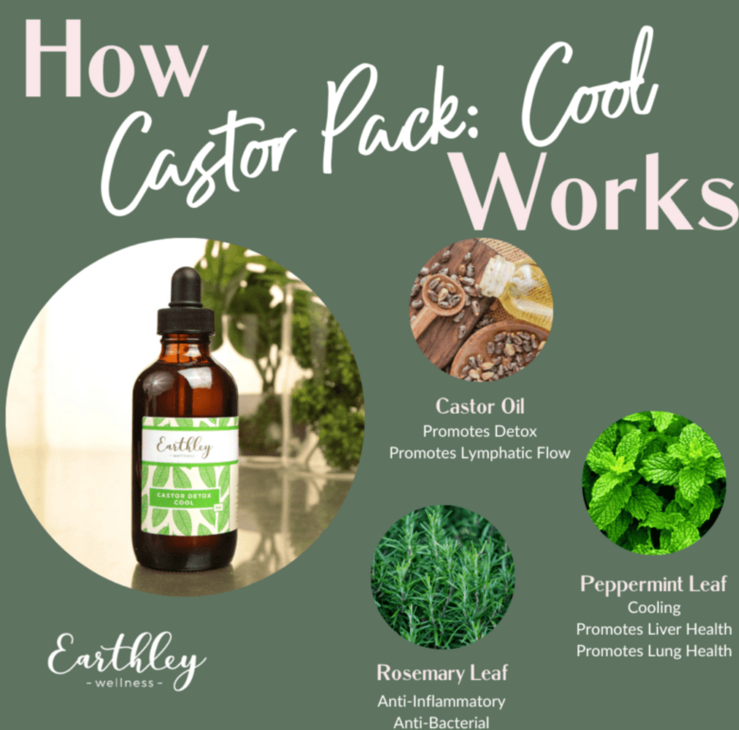 Castor Oil Detox Pack - Vir 'n gesonde limfatiese stelsel