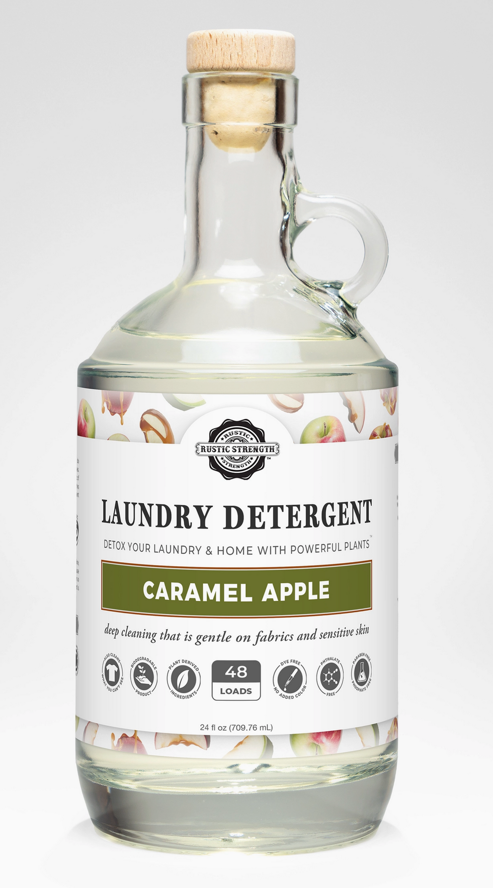 Detergente para ropa | Aromas otoñales | Botella de vidrio