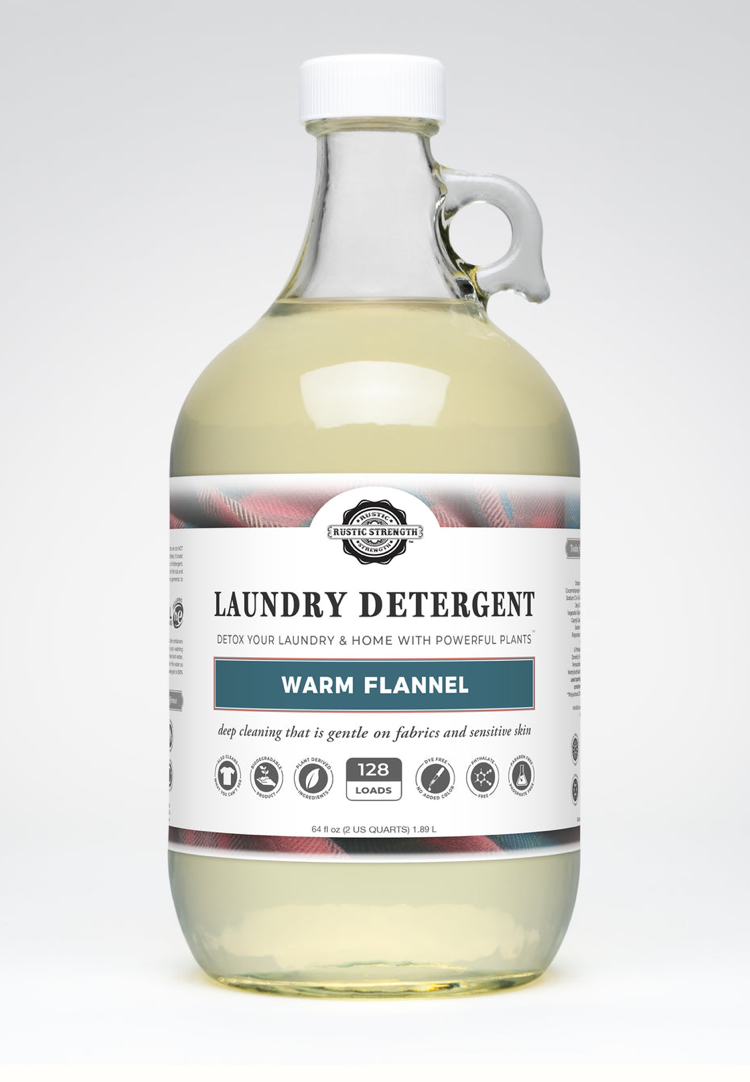 Detergente para ropa | Aromas otoñales | Botella de vidrio