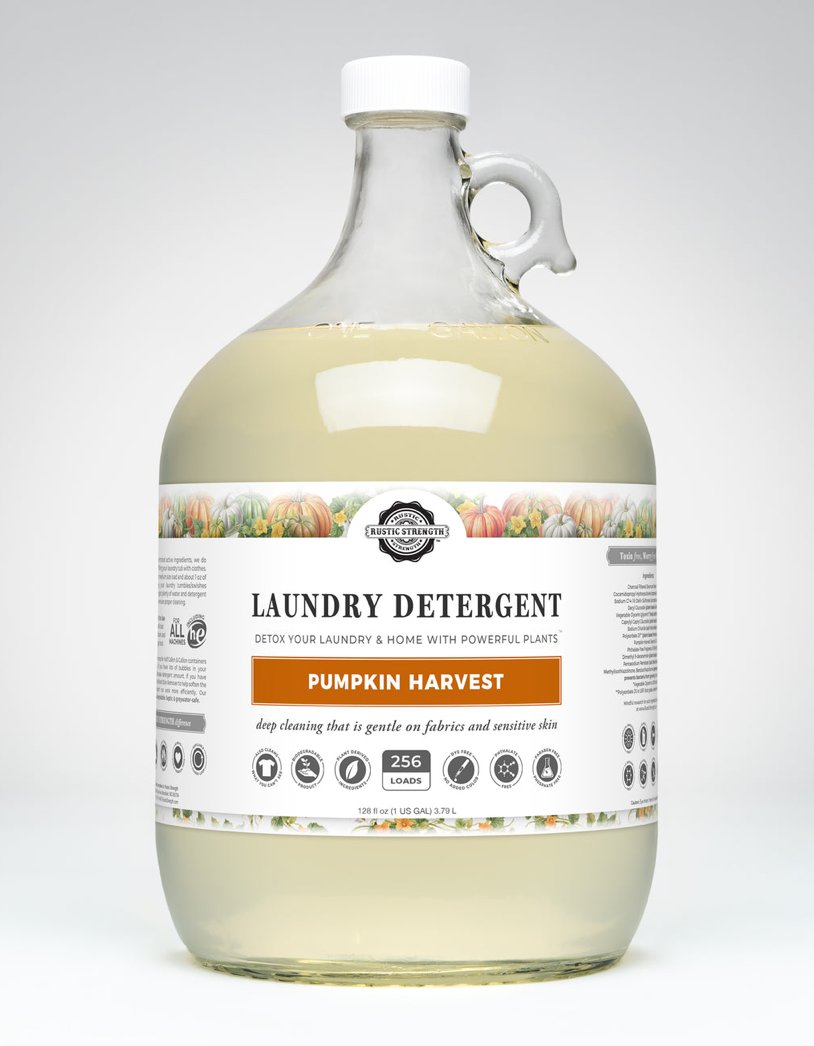 Detergente para ropa | Aromas otoñales | Botella de vidrio