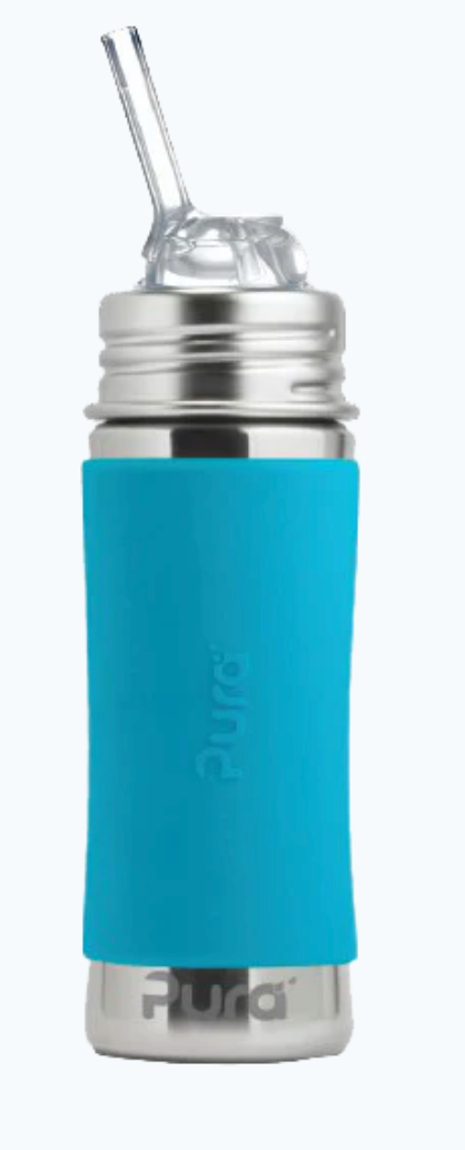 Stainless Steel Kiki™ 11oz Kiddo Straw Bottle