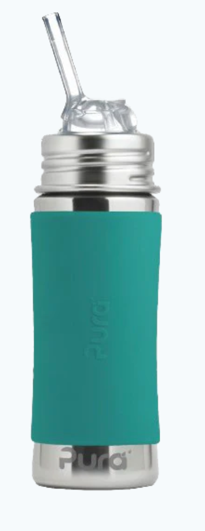 Stainless Steel Kiki™ 11oz Kiddo Straw Bottle
