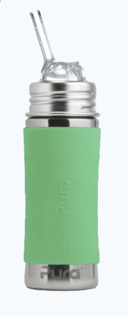 Stainless Steel Kiki™ 11oz Kiddo Straw Bottle