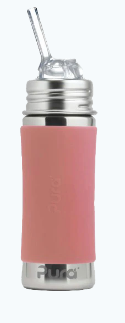 Stainless Steel Kiki™ 11oz Kiddo Straw Bottle