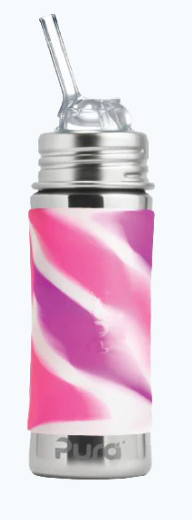 Stainless Steel Kiki™ 11oz Kiddo Straw Bottle