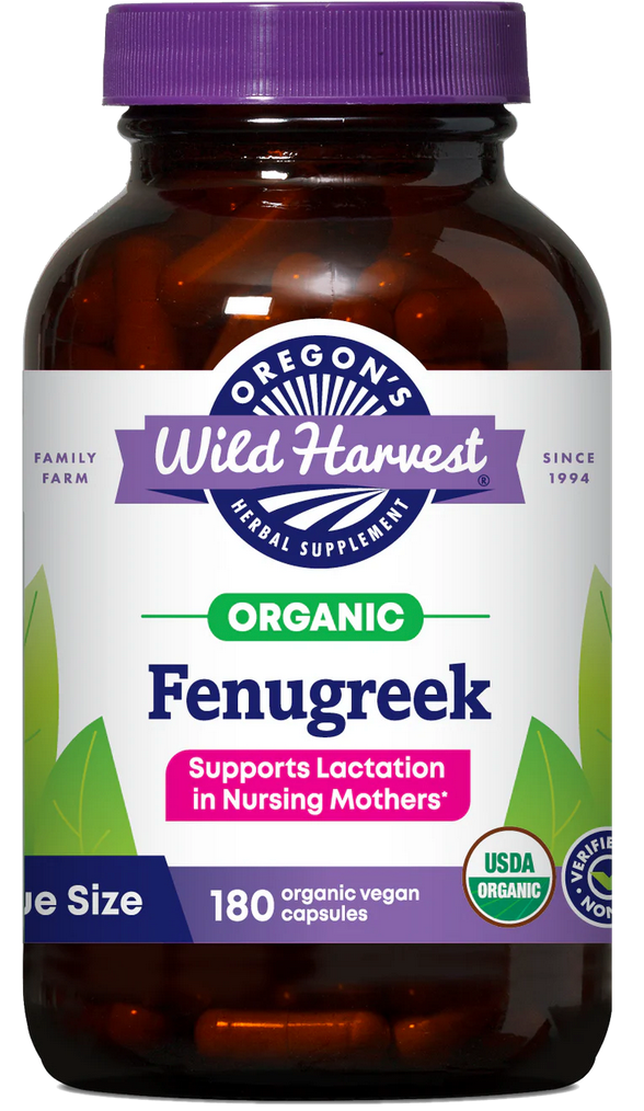 Fenugreek Capsules - Supports Lactation in Nursing Mothers*