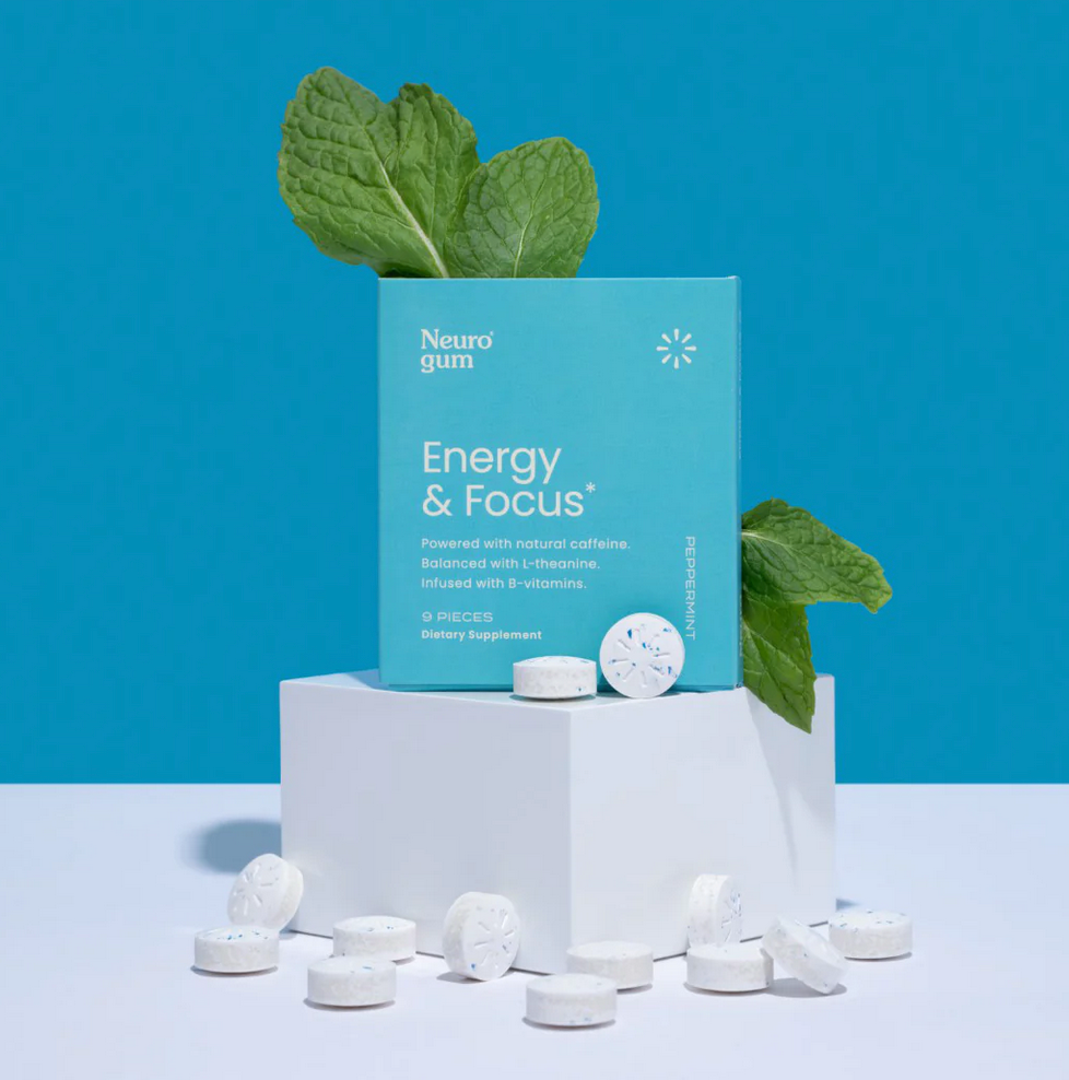 NEUROGUM ENERGY & FOCUS™ ATTENTION | COGNITION | PRODUCTIVITY