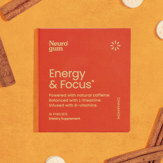 NEUROGUM ENERGY & FOCUS™ ATTENTION | COGNITION | PRODUCTIVITY