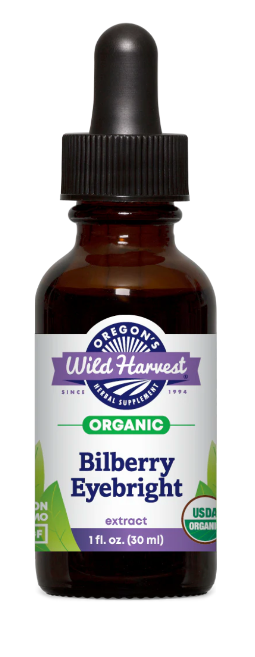 Bilberry Eyebright, Organic Extract