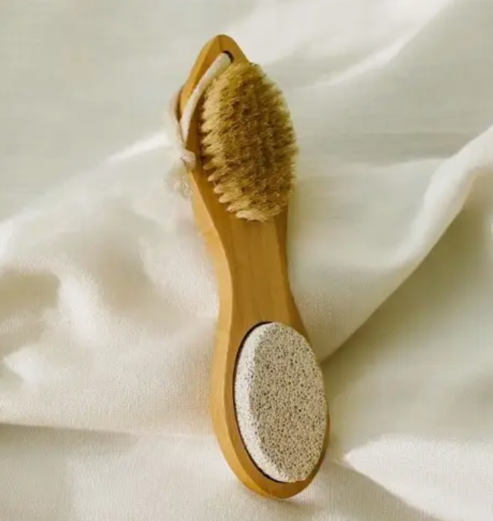 Bamboo Pedicure Exfoliating Brush
