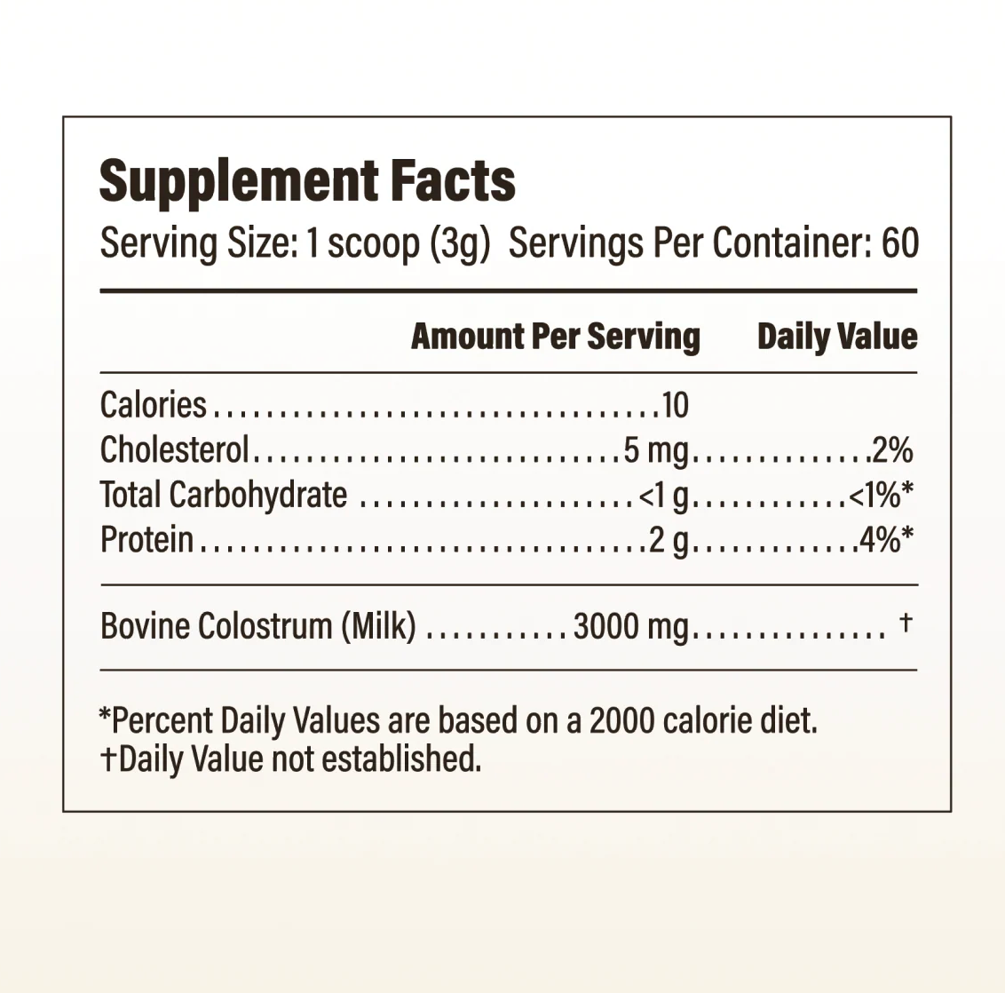Grass-Fed Colostrum Nature’s First Milk