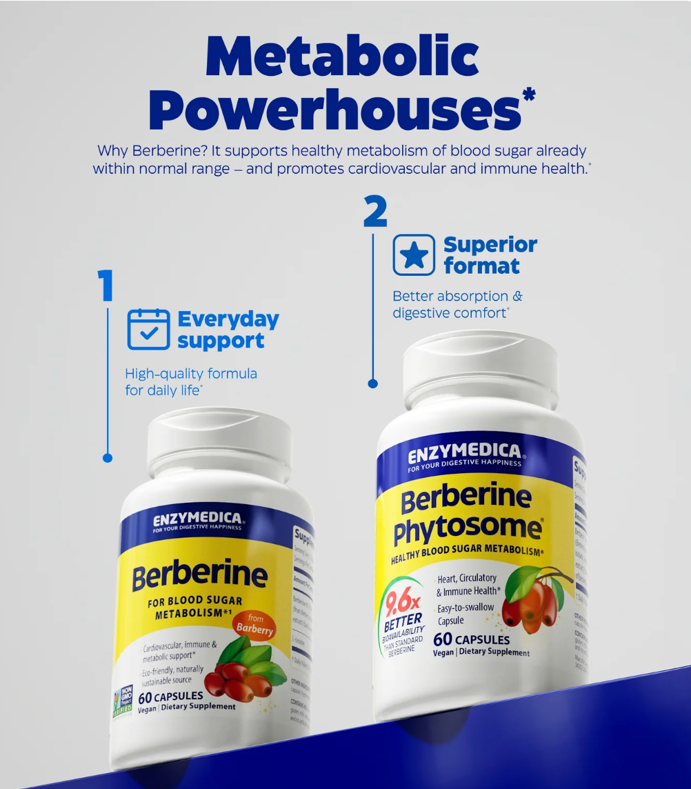Berberine - Blood Sugar | Cardiovascular | Immune