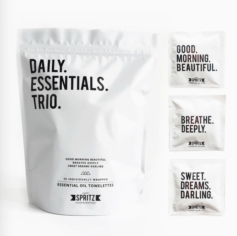 Daily Essentials Trio Mixed Towelette Bag