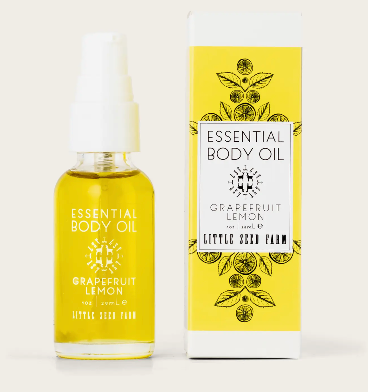 Grapefruit Lemon Essential Body Oil