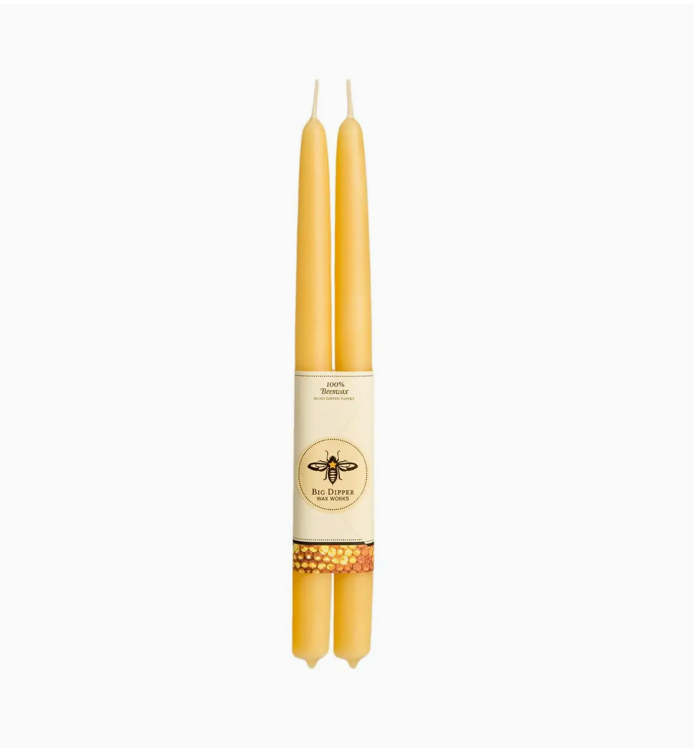 Taper Candles – 100% Pure Beeswax