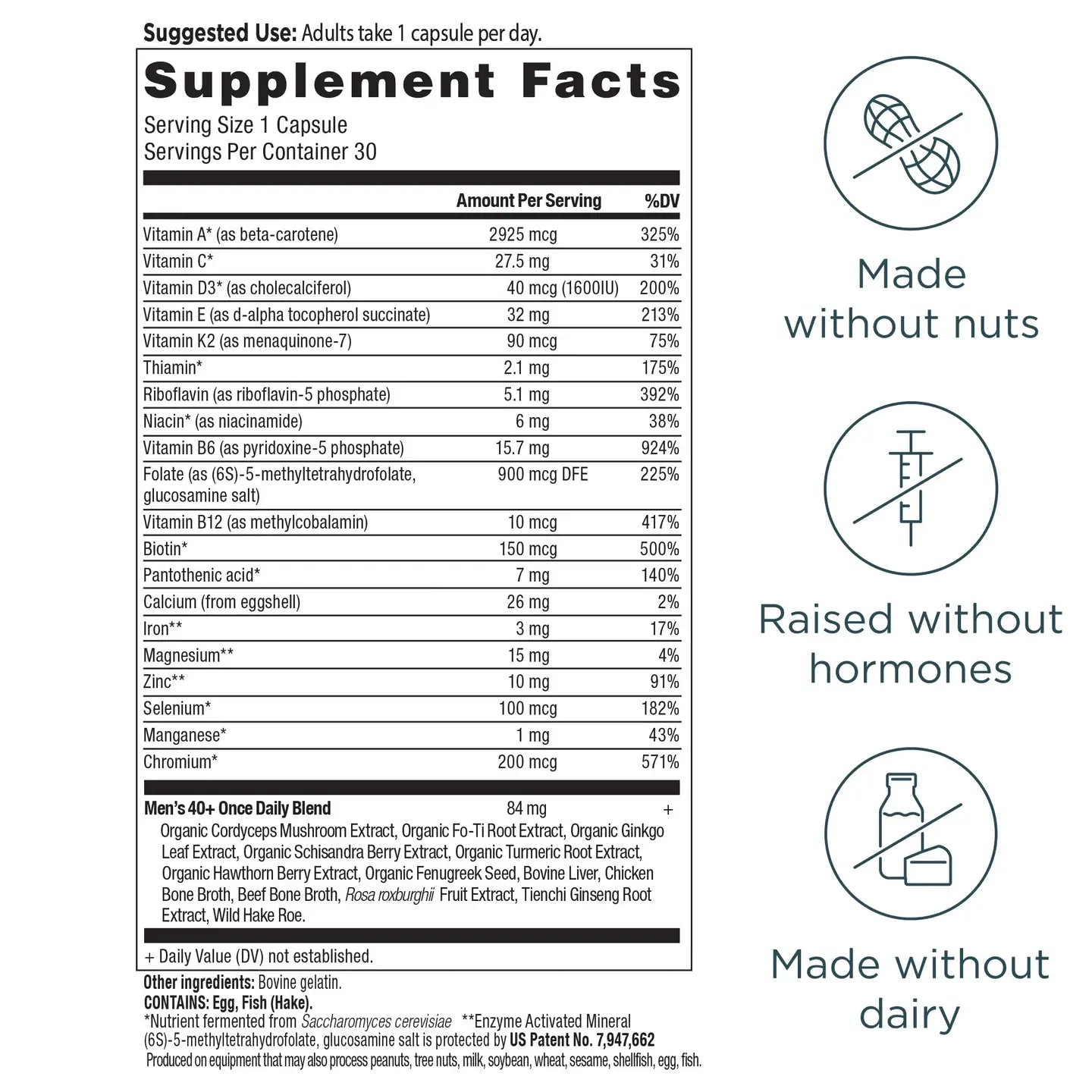 Men's 40+ Once Daily - 30 Count