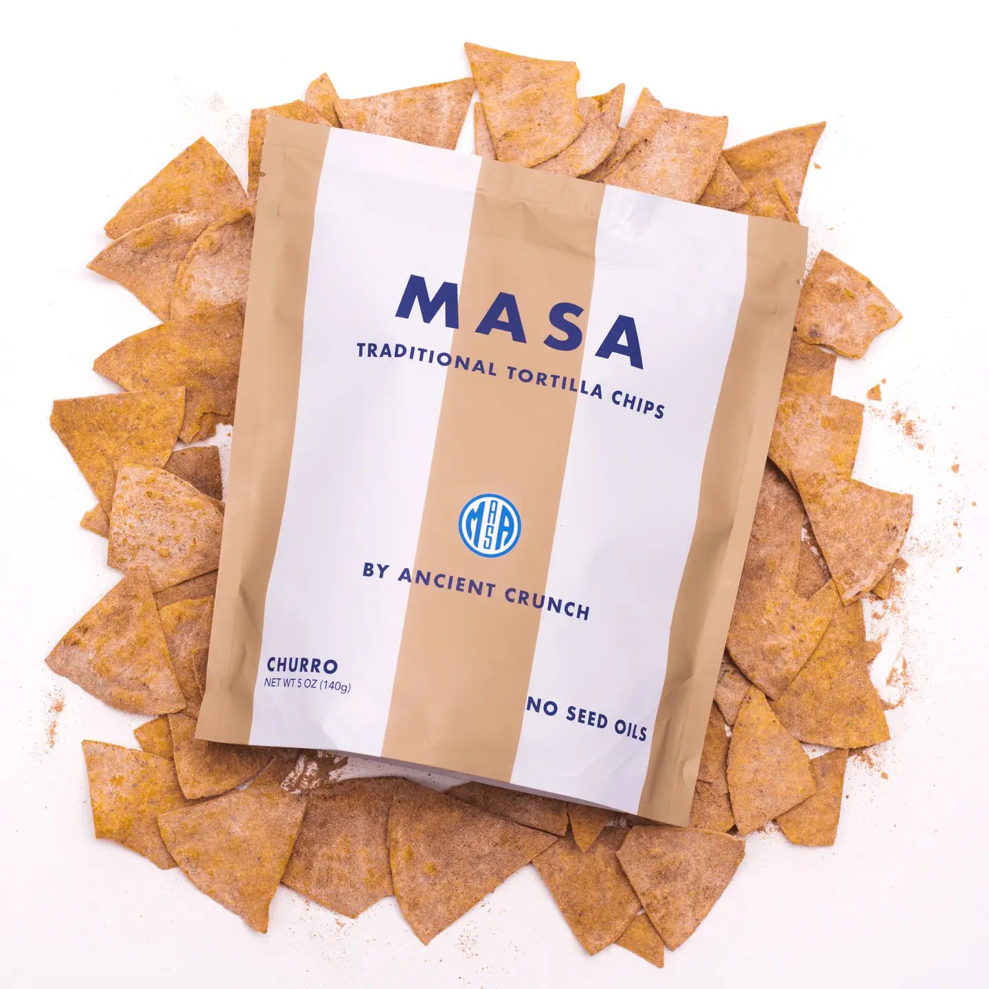 Masa Chips, Churro, 5oz Bag
