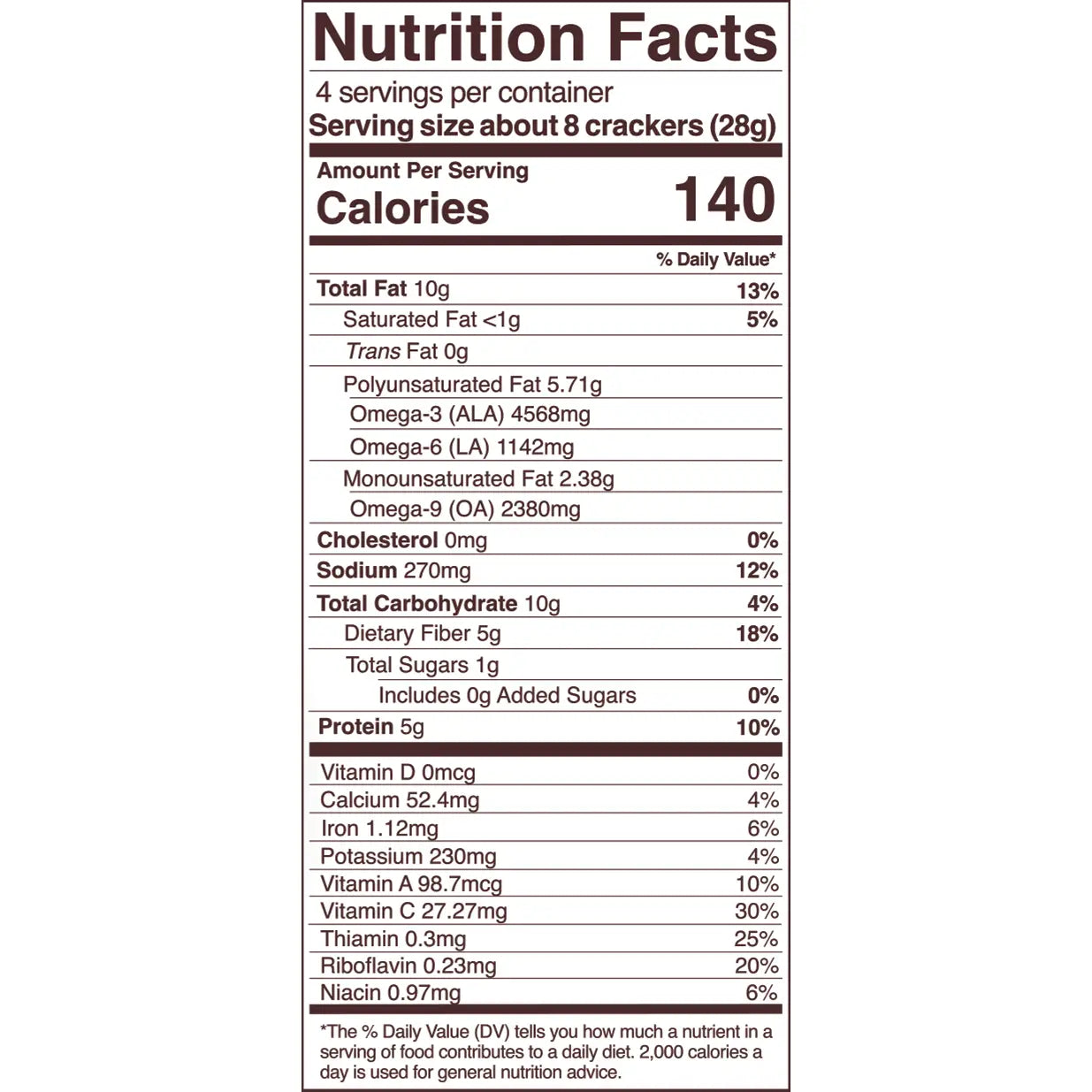 Onion and Garlic Organic Sprouted Crisps